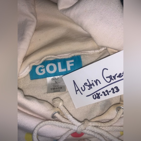 GolfWang Polka Dot hoodie Large ! - Picture 3 of 5